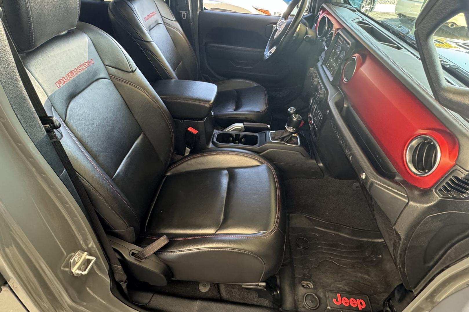 2021 Sting Gray /Black Jeep Wrangler Unlimited Rubicon (1C4HJXFG2MW) with an V6 3.6 Liter engine, Automatic 8 Speed transmission, located at 2304 W. Main St., Boise, ID, 83702, (208) 342-7777, 43.622105, -116.218658 - Off Road Capable! Ready To Go! - Photo#21