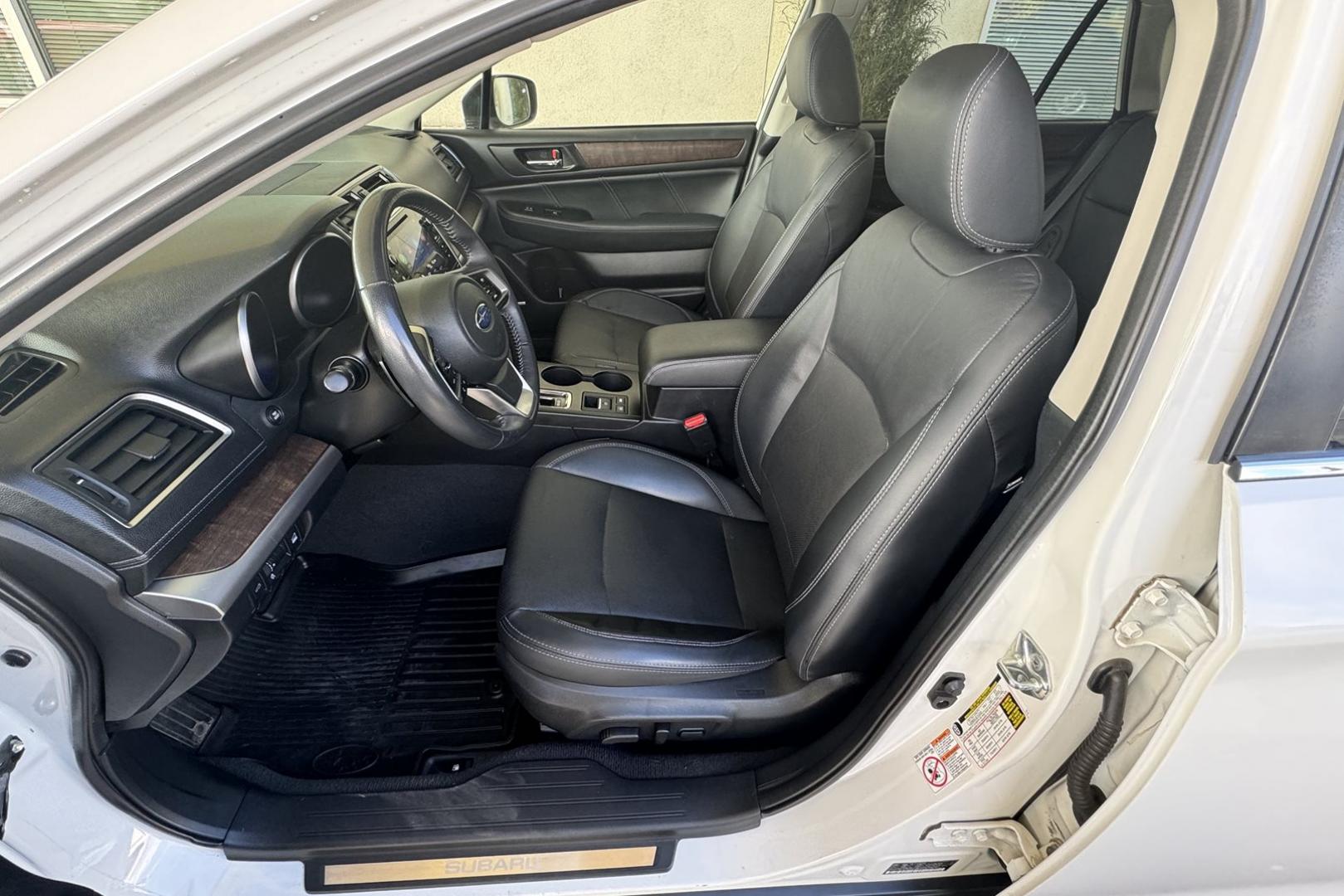 2019 White Diamond Pearl /Black Subaru Outback Limited (4S4BSANC1K3) with an H4 2.5 Liter engine, Automatic transmission, located at 2304 W. Main St., Boise, ID, 83702, (208) 342-7777, 43.622105, -116.218658 - Very Clean And Highly Optioned! - Photo#7