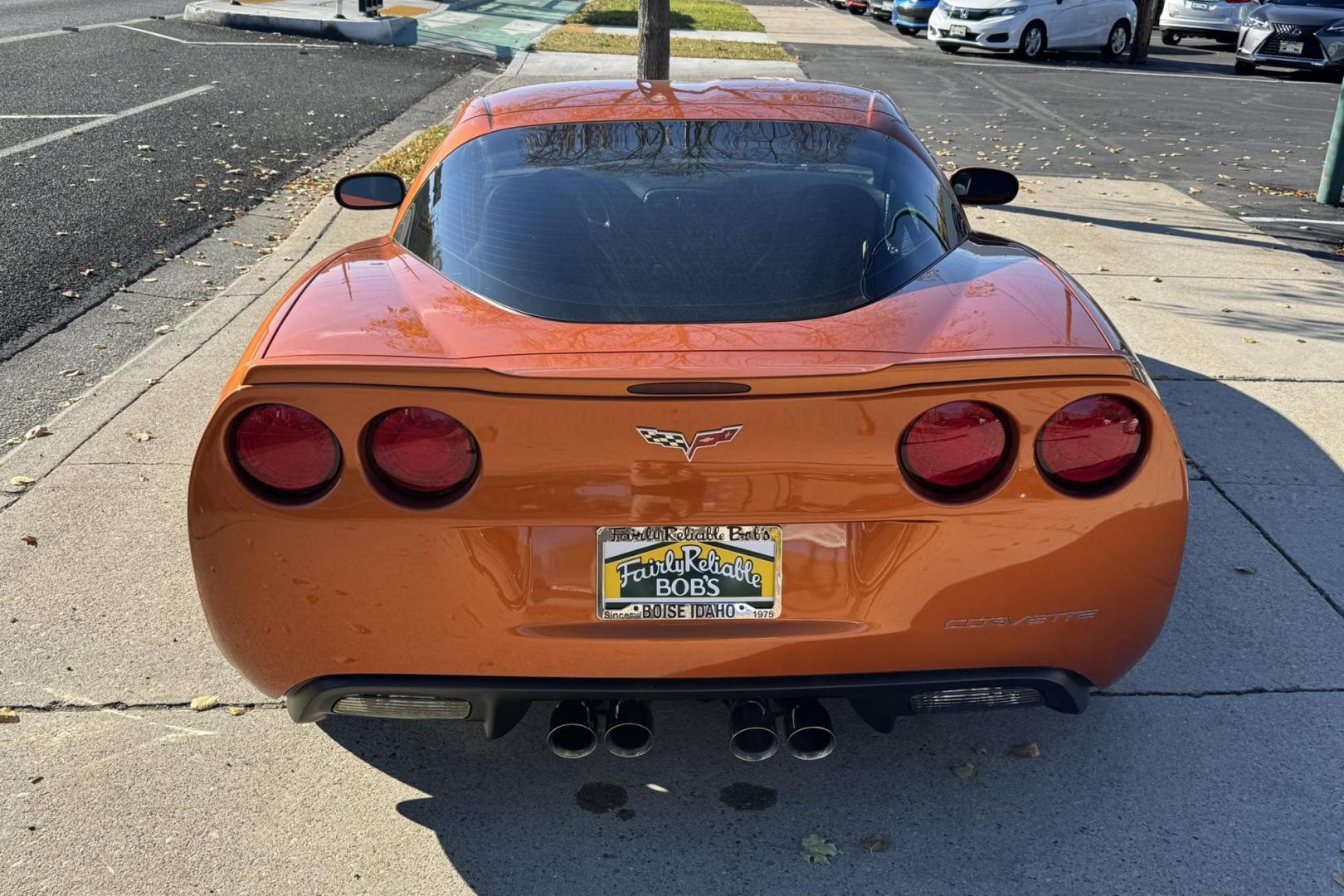 2008 Atomic Orange /Ebony Leather Chevrolet Corvette Z06 (1G1YY26E885) with an V8 7.0 Liter engine, 6 Speed Manual transmission, located at 2304 W. Main St., Boise, ID, 83702, (208) 342-7777, 43.622105, -116.218658 - Stunning LS7 505 Horsepower Z06! - Photo#3