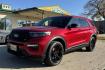 2022 Rapid Red /Black Ford Explorer ST (1FM5K8GC5NG) with an V6 3.0 Liter Twin Turbo engine, Automatic 10 Speed transmission, located at 2304 W. Main St., Boise, ID, 83702, (208) 342-7777, 43.622105, -116.218658 - Photo#0