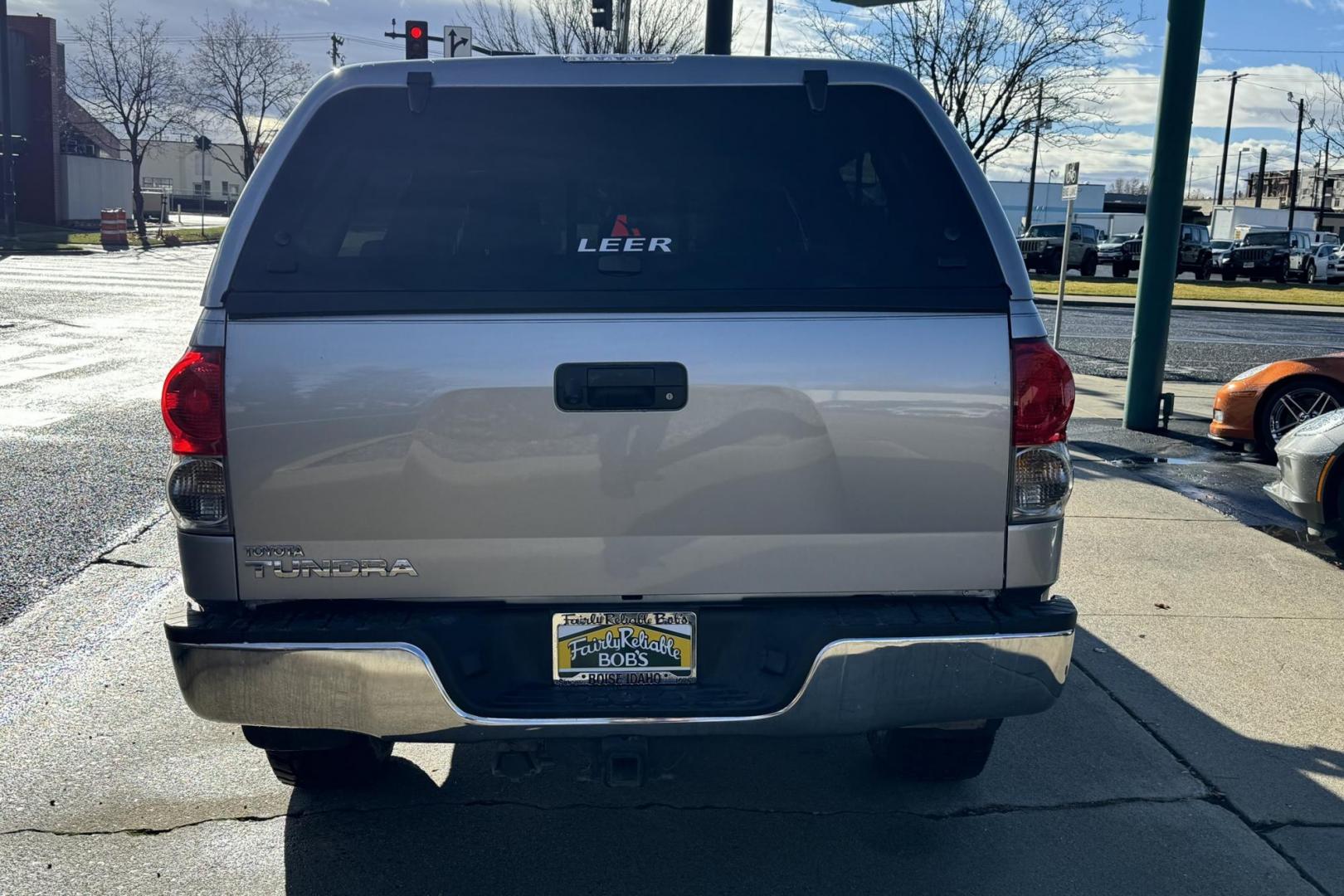 2008 Silver /Gray Toyota Tundra SR5 (5TFRV54178X) with an V8 5.7 Liter engine, Automatic 6 Speed transmission, located at 2304 W. Main St., Boise, ID, 83702, (208) 342-7777, 43.622105, -116.218658 - Stunning Toyota Tundra Double Cab! Must See To Appreciate! - Photo#1