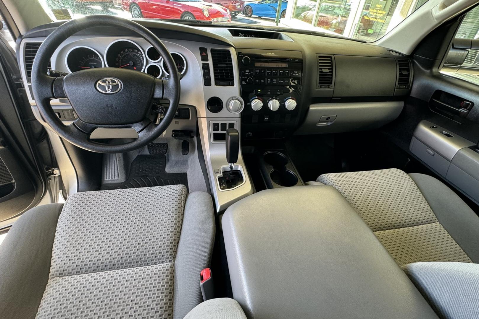 2008 Silver /Gray Toyota Tundra SR5 (5TFRV54178X) with an V8 5.7 Liter engine, Automatic 6 Speed transmission, located at 2304 W. Main St., Boise, ID, 83702, (208) 342-7777, 43.622105, -116.218658 - Stunning Toyota Tundra Double Cab! Must See To Appreciate! - Photo#9