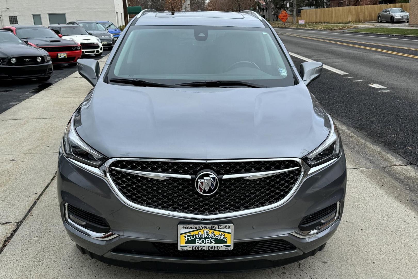 2021 Satin Steel Metallic /Ebony Leather Buick Enlcave Avenir (5GAEVCKW6MJ) with an V6 3.6 Liter engine, Automatic 9 Speed transmission, located at 2304 W. Main St., Boise, ID, 83702, (208) 342-7777, 43.622105, -116.218658 - Photo#2