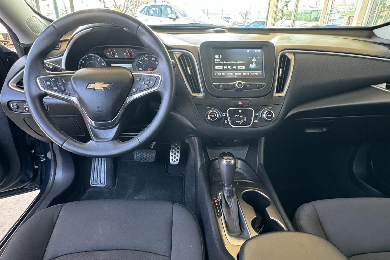 2016 Blue /Black Chevrolet Malibu LS (1G1ZC5ST5GF) with an 4 Cyl 1.5 Liter Turbo engine, Automatic 6 Speed transmission, located at 2304 W. Main St., Boise, ID, 83702, (208) 342-7777, 43.622105, -116.218658 - Great Fuel Economy! New Tires Too! - Photo#12