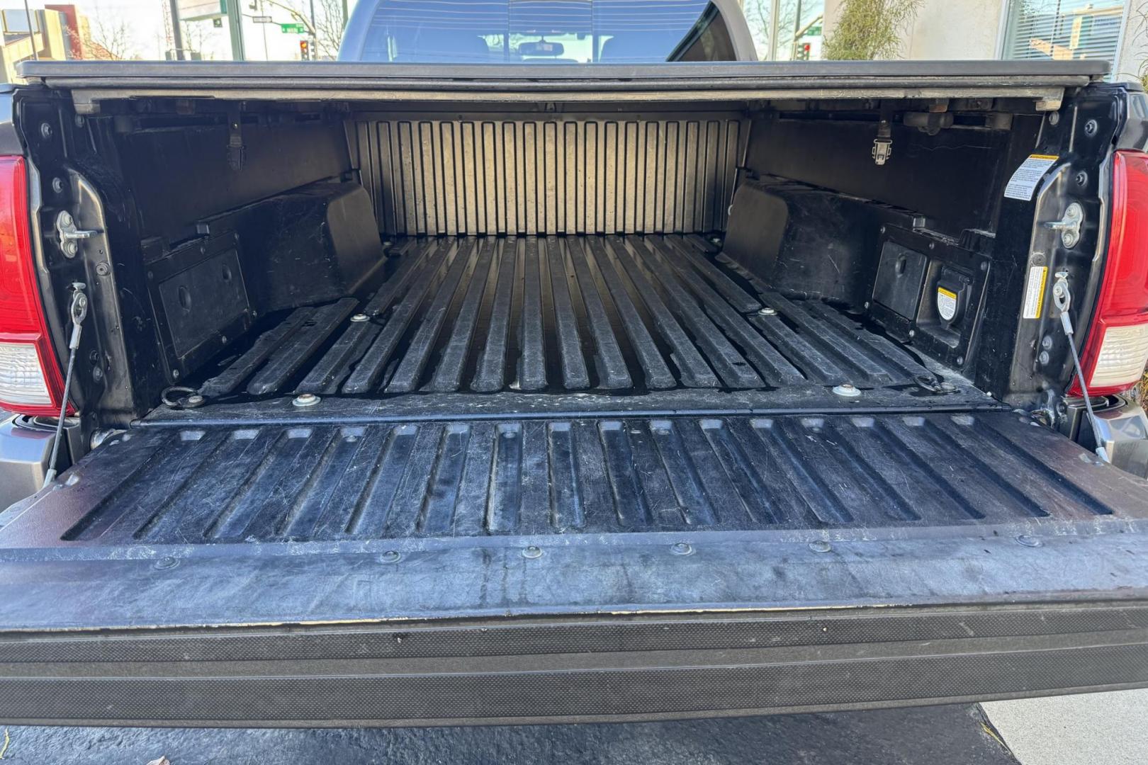 2017 Magnetic Gray /Black Toyota Tacoma TRD Off Road Sport (5TFDZ5BN7HX) with an V6 3.5 Liter engine, Automatic 6 Speed transmission, located at 2304 W. Main St., Boise, ID, 83702, (208) 342-7777, 43.622105, -116.218658 - Ready To Play! - Photo#20