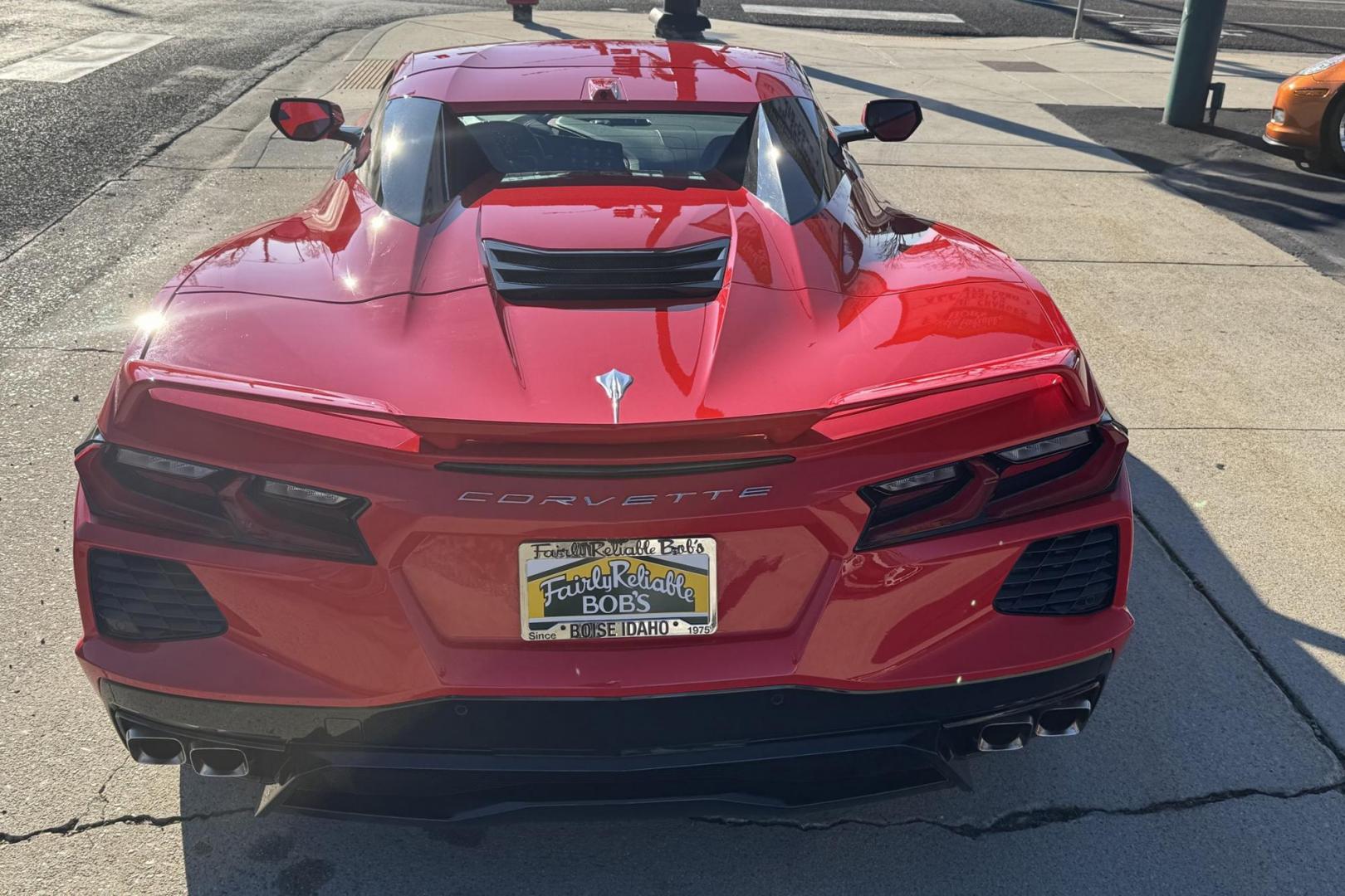 2020 Victory Red /Adrenaline Red Chevrolet Corvette Stingray 2LT Z51 (1G1Y73D41L5) with an V8 6.2 Liter engine, Automatic 8 Speed transmission, located at 2304 W. Main St., Boise, ID, 83702, (208) 342-7777, 43.622105, -116.218658 - Only 3k Miles On This Stunning Beauty! - Photo#28