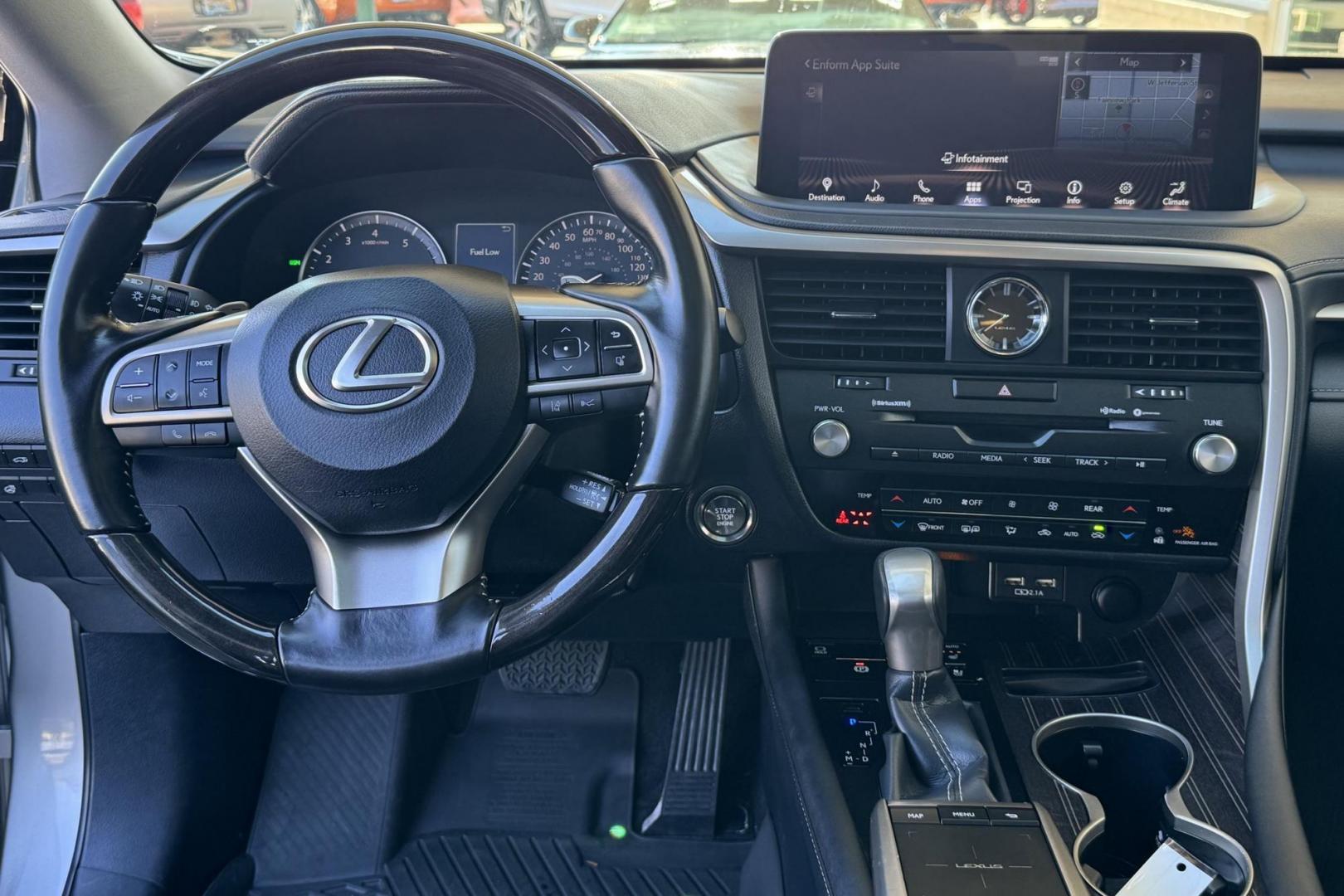 2021 Atomic Silver /Black Lexus RX 350L Luxury (JTJJZKFAXM2) with an V6 3.5 Liter engine, Automatic 8 Speed transmission, located at 2304 W. Main St., Boise, ID, 83702, (208) 342-7777, 43.622105, -116.218658 - 3rd Row Seating! - Photo#17