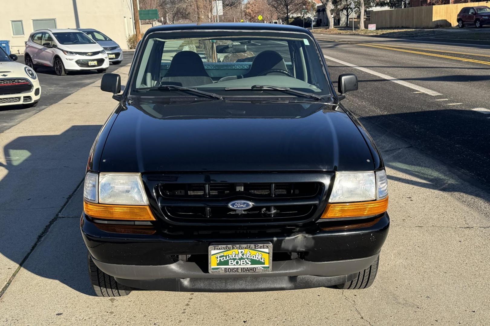 2000 Black /Gray Ford Ranger XL (1FTYR10C1YP) with an 4 Cyl 2.5 Liter engine, 5 Speed Manual transmission, located at 2304 W. Main St., Boise, ID, 83702, (208) 342-7777, 43.622105, -116.218658 - Manual Transmission, 2 wheel Drive! Great Yard Work Truck! - Photo#3