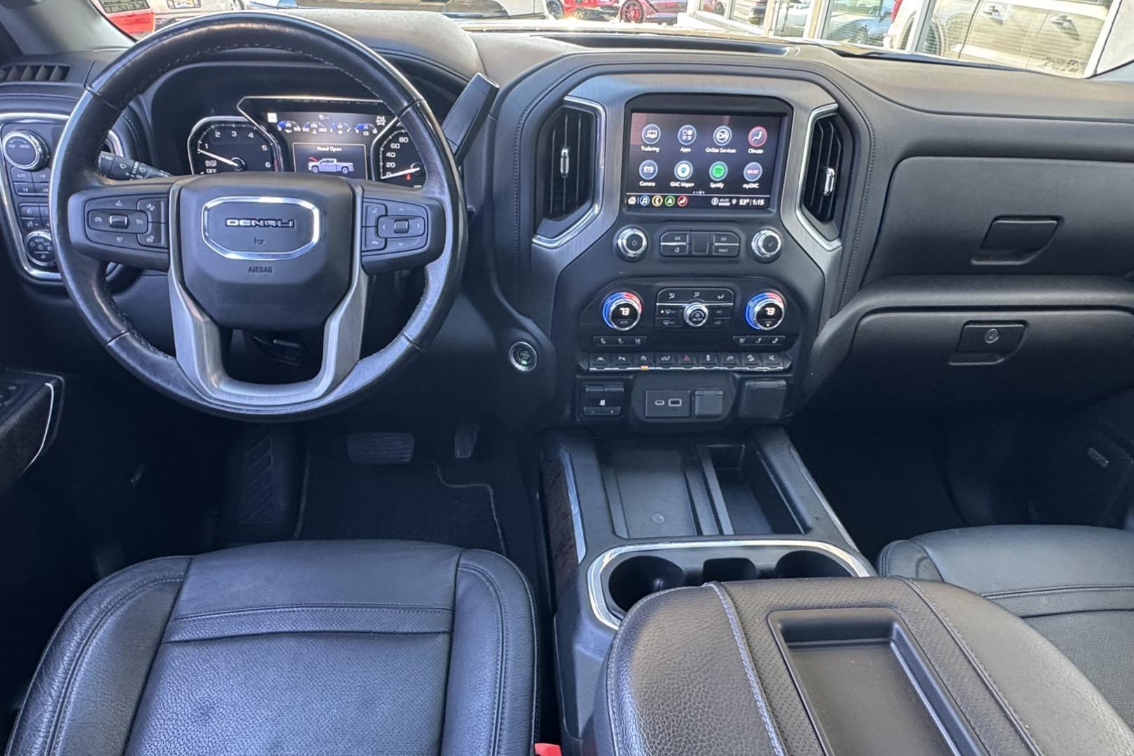 2021 Black /Jet Black GMC Sierra 1500 Denali (1GTU9FEL6MZ) with an V8 6.2 Liter engine, Automatic 10 Speed transmission, located at 2304 W. Main St., Boise, ID, 83702, (208) 342-7777, 43.622105, -116.218658 - Clean Denali! - Photo#25