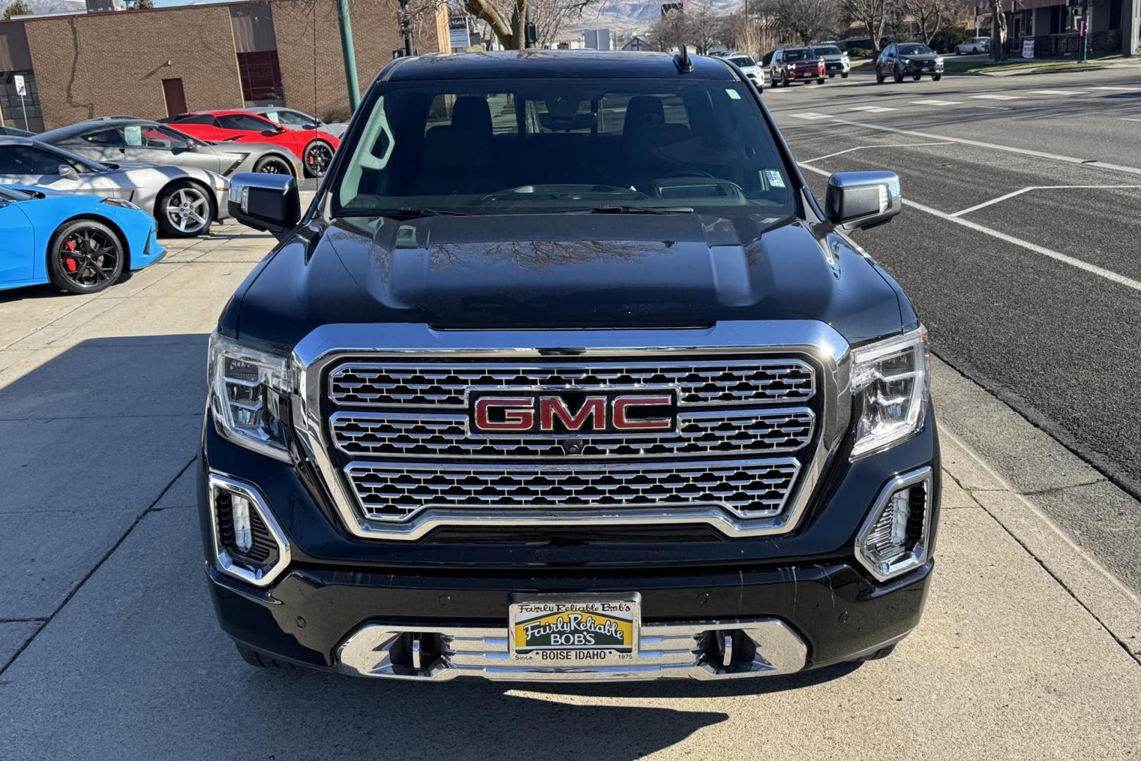 2021 Black /Jet Black GMC Sierra 1500 Denali (1GTU9FEL6MZ) with an V8 6.2 Liter engine, Automatic 10 Speed transmission, located at 2304 W. Main St., Boise, ID, 83702, (208) 342-7777, 43.622105, -116.218658 - Clean Denali! - Photo#3