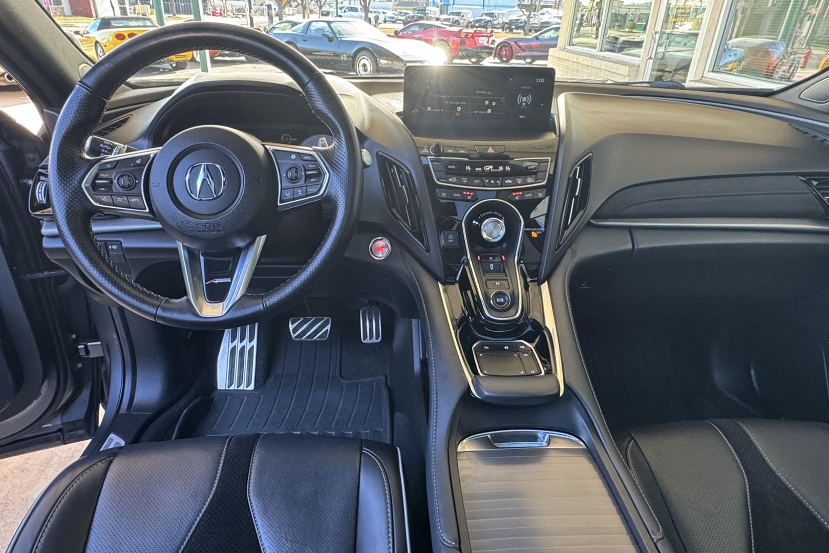 2019 Modern Steel Metallic /Black Acura RDX W/ A-Spec Pkg (5J8TC2H68KL) with an 4 Cyl 2.0 Liter Turbo engine, Automatic 10 Speed transmission, located at 2304 W. Main St., Boise, ID, 83702, (208) 342-7777, 43.622105, -116.218658 - New Tires! Highly Optioned! - Photo#17