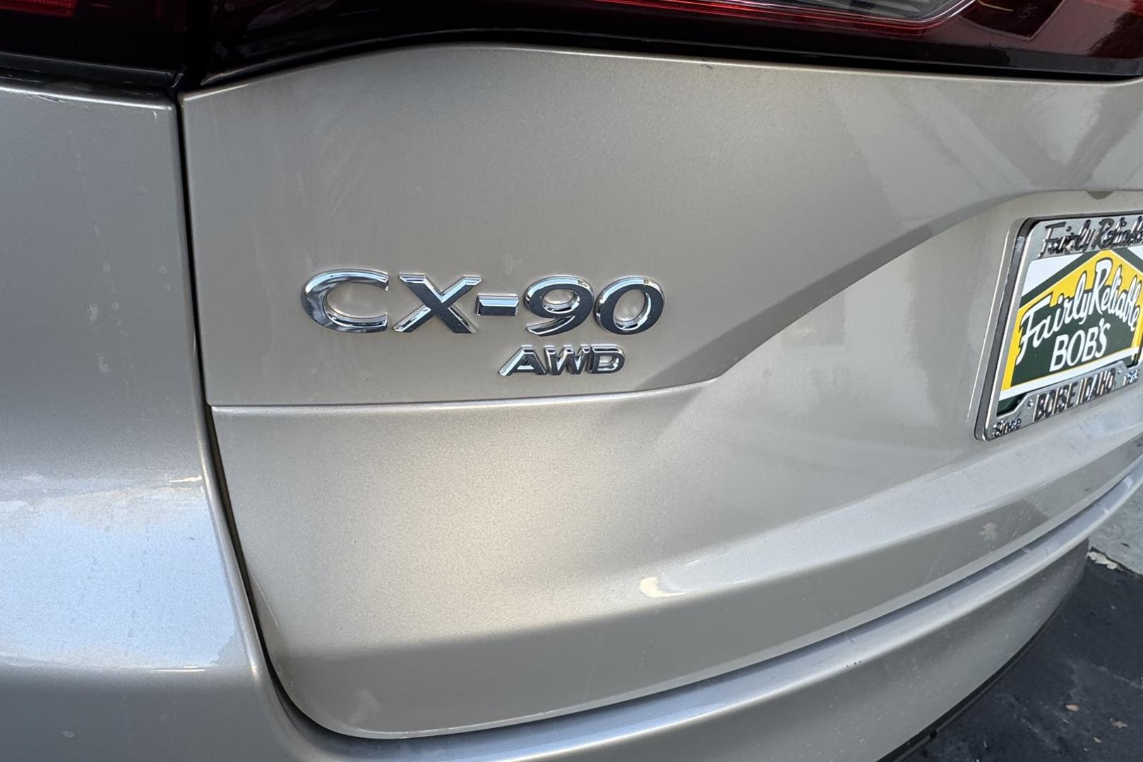 2024 Platinum Quartz /Black Mazda CX-90 3.3 Turbo Preferred Plus (JM3KKCHD9R1) with an V6 3.3 Liter Turbo engine, Automatic 8 Speed transmission, located at 2304 W. Main St., Boise, ID, 83702, (208) 342-7777, 43.622105, -116.218658 - Remaining Factory Warranty! 3rd Row Seating! - Photo#27