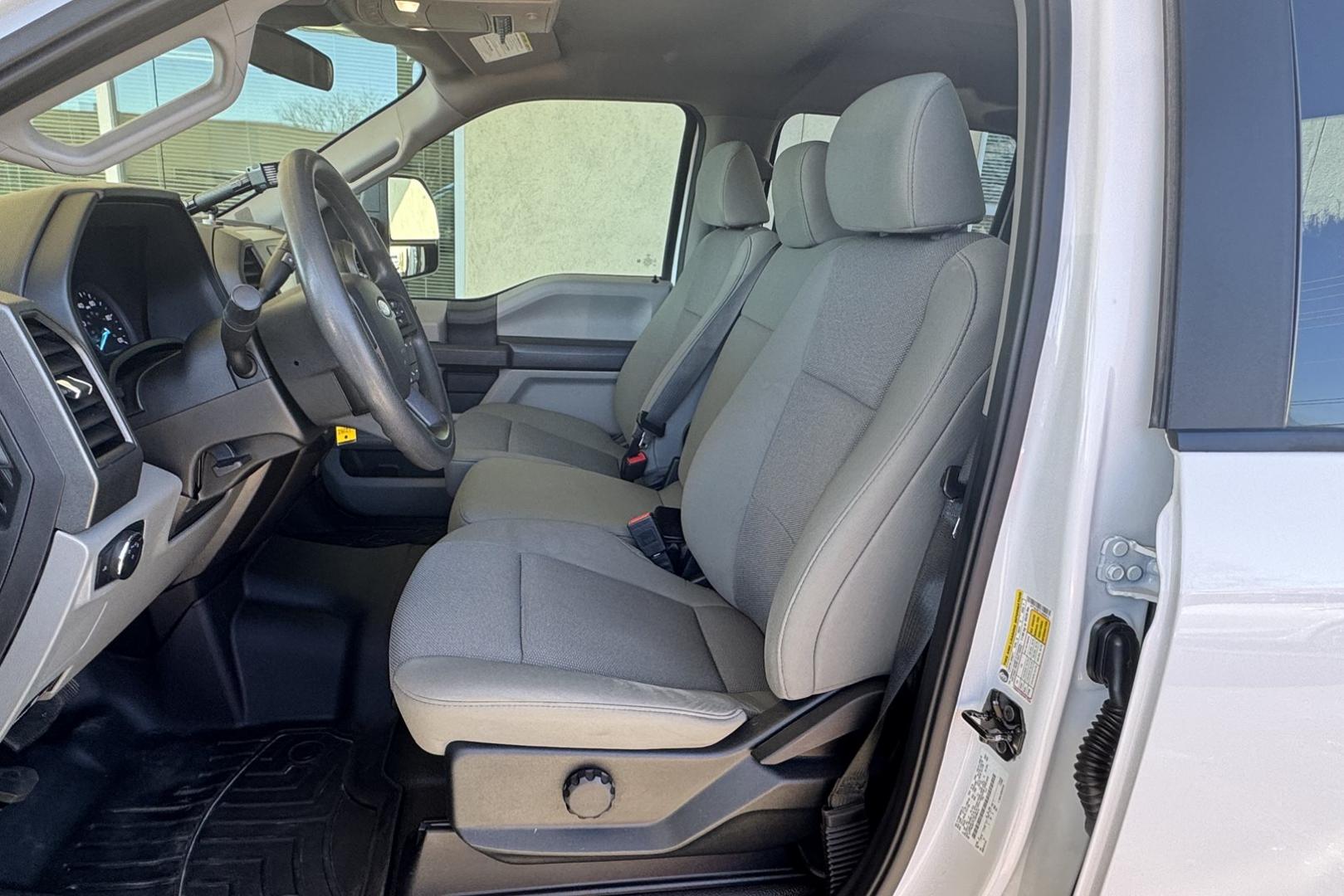 2020 Oxford White /Gray Ford F-250 STX (1FT7W2BT7LE) with an V8 6.7 Liter Turbo Diesel engine, Automatic 10 Speed transmission, located at 2304 W. Main St., Boise, ID, 83702, (208) 342-7777, 43.622105, -116.218658 - Clean! Seats 6! Ready To Go! - Photo#15