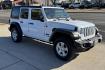 2021 White /Black Jeep Wrangler Unlimited Sport Sport (1C4HJXDGXMW) with an V6 3.6 Liter engine, Automatic 8 Speed transmission, located at 2304 W. Main St., Boise, ID, 83702, (208) 342-7777, 43.622105, -116.218658 - Ready To Play! - Photo#2