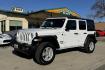 2021 White /Black Jeep Wrangler Unlimited Sport Sport (1C4HJXDGXMW) with an V6 3.6 Liter engine, Automatic 8 Speed transmission, located at 2304 W. Main St., Boise, ID, 83702, (208) 342-7777, 43.622105, -116.218658 - Ready To Play! - Photo#0