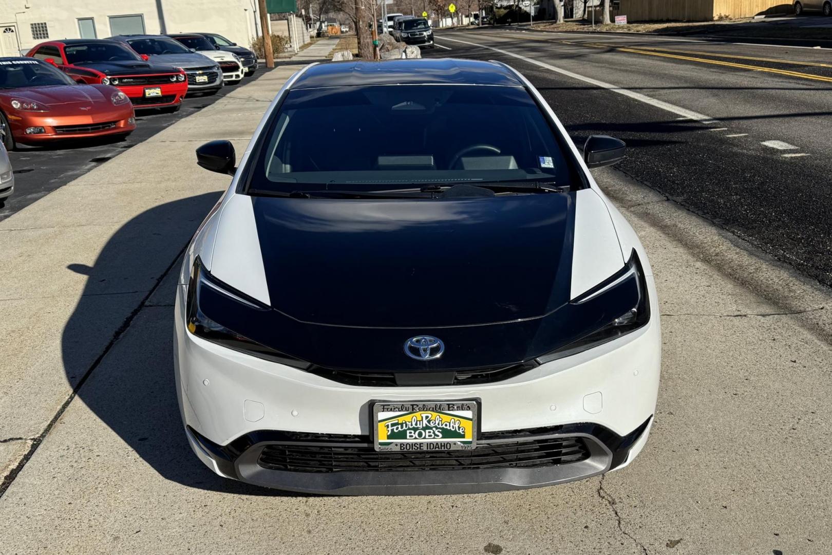 2023 Wind Chill Pearl /Black Toyota Prius XLE (JTDADABU8P3) with an 4 Cyl 2.0 Liter Hybrid engine, Automatic transmission, located at 2304 W. Main St., Boise, ID, 83702, (208) 342-7777, 43.622105, -116.218658 - All Wheel Drive! Up to 54 MPG!! - Photo#3