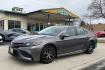 2022 Predawn Gray Mica /Black Toyota Camry SE (4T1G11AK9NU) with an 4 Cyl 2.5 Liter engine, Automatic 8 Speed transmission, located at 2304 W. Main St., Boise, ID, 83702, (208) 342-7777, 43.622105, -116.218658 - Proven Toyota Quality! - Photo#0