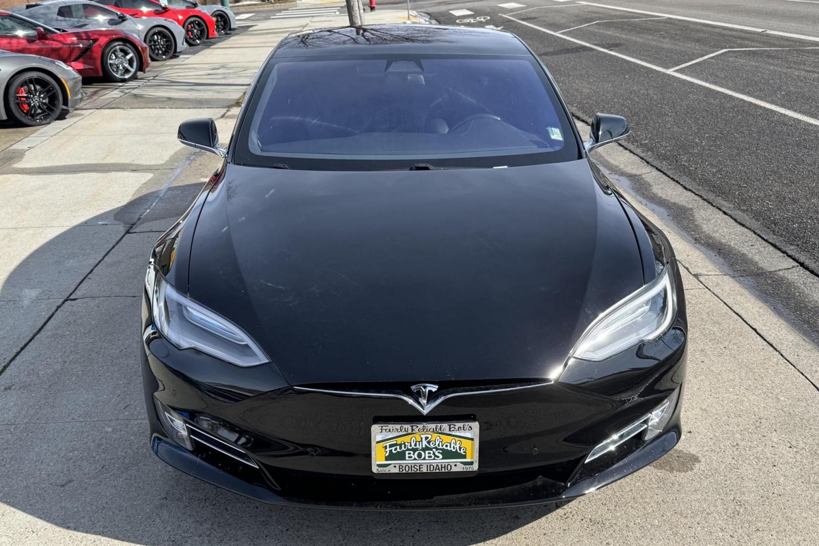 2017 Black /Black Tesla S 75 S 75 (5YJSA1E15HF) with an 75 kWh engine, Automatic transmission, located at 2304 W. Main St., Boise, ID, 83702, (208) 342-7777, 43.622105, -116.218658 - Clean Model S With Smart Air Suspension And Full Self Drive! - Photo#3