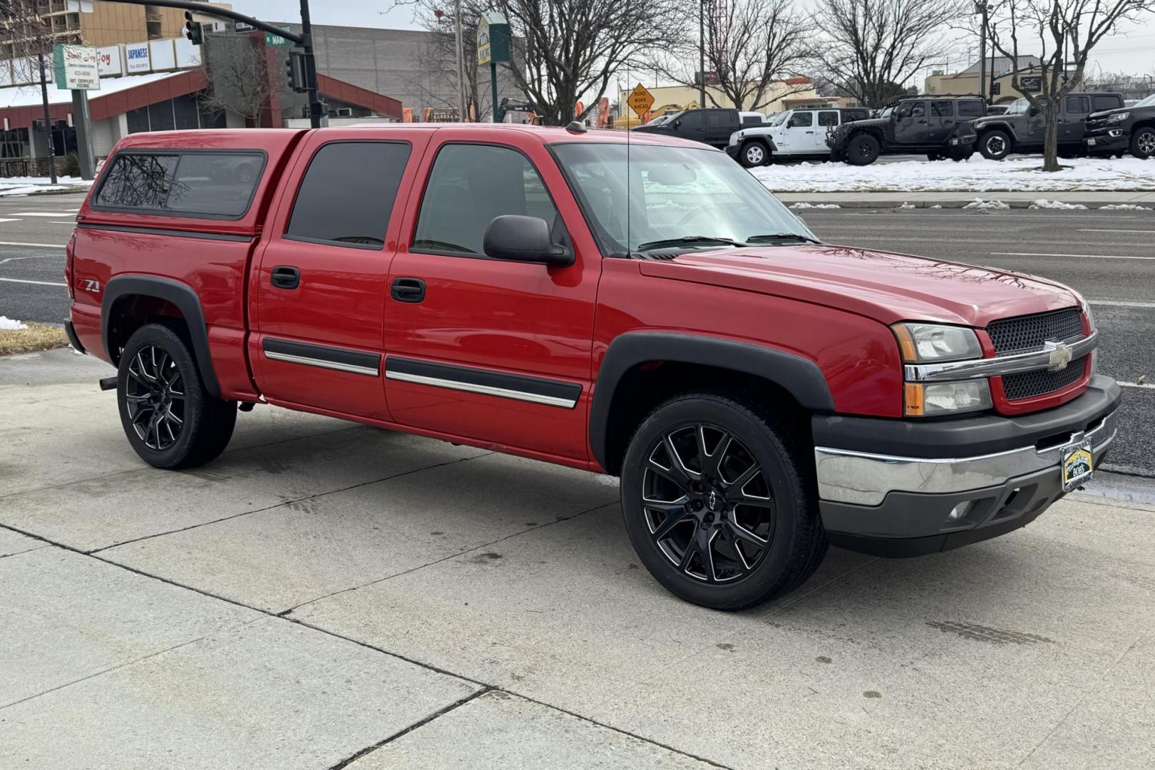 2005 Victory Red /Gray Chevrolet Silverado 1500 Z71 (2GCEK13T051) with an V8 5.3 Liter engine, Automatic transmission, located at 2304 W. Main St., Boise, ID, 83702, (208) 342-7777, 43.622105, -116.218658 - Idaho Truck From Day 1! Clean, Rare Find With 64k Actual Miles! - Photo#1