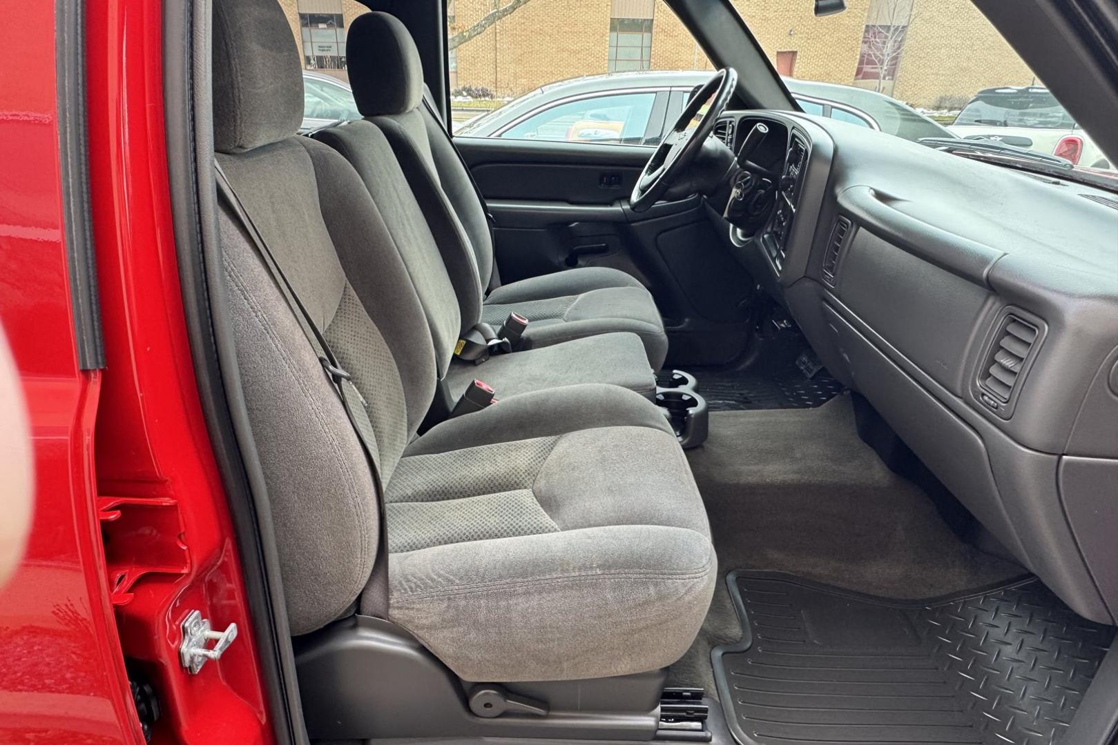 2005 Victory Red /Gray Chevrolet Silverado 1500 Z71 (2GCEK13T051) with an V8 5.3 Liter engine, Automatic transmission, located at 2304 W. Main St., Boise, ID, 83702, (208) 342-7777, 43.622105, -116.218658 - Idaho Truck From Day 1! Clean, Rare Find With 64k Actual Miles! - Photo#13