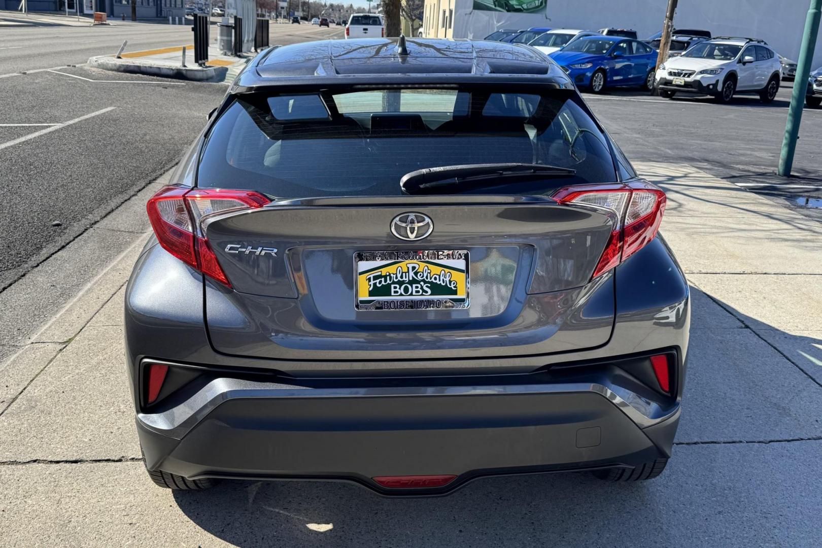 2018 Magnetic Gray /Black Toyota CH-R XLE Premium (NMTKHMBX3JR) with an 4 Cyl 2.0 Liter engine, Automatic transmission, located at 2304 W. Main St., Boise, ID, 83702, (208) 342-7777, 43.622105, -116.218658 - Great Fuel Economy! - Photo#1