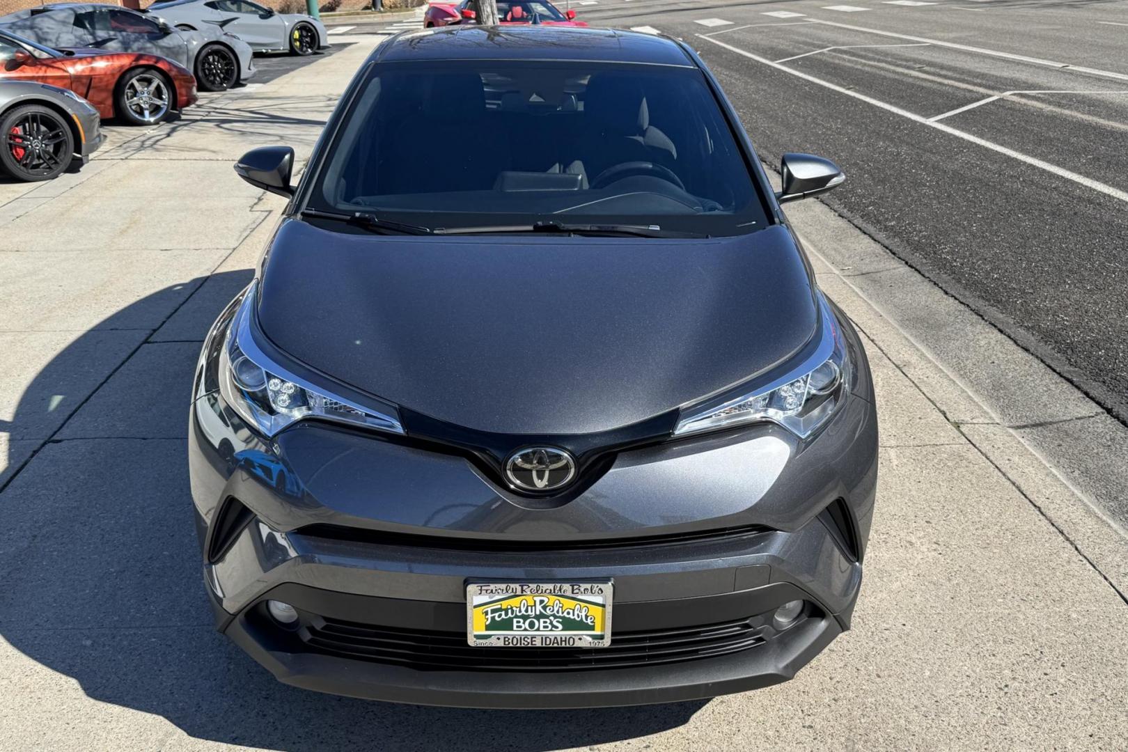 2018 Magnetic Gray /Black Toyota CH-R XLE Premium (NMTKHMBX3JR) with an 4 Cyl 2.0 Liter engine, Automatic transmission, located at 2304 W. Main St., Boise, ID, 83702, (208) 342-7777, 43.622105, -116.218658 - Great Fuel Economy! - Photo#3