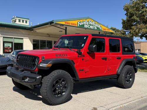 2024 Jeep Wrangler Unlimited Willys 4x4 6 Speed Manual